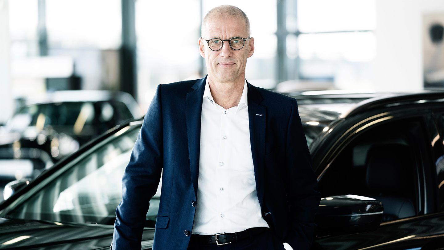 Portræt af CEO for Nic. Christiansen Gruppen, Niels Vrist Bertelsen